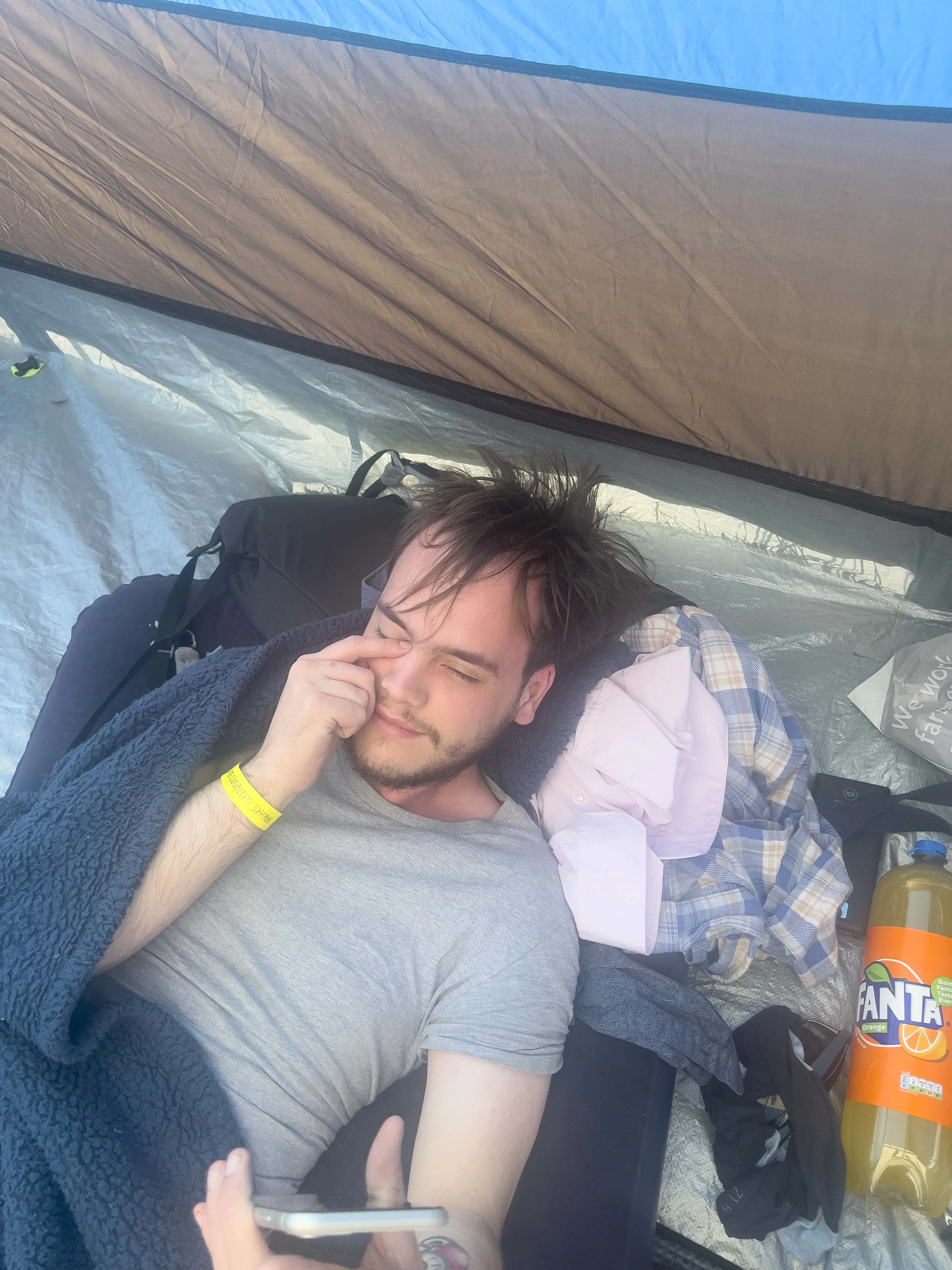 Korben waking up rough