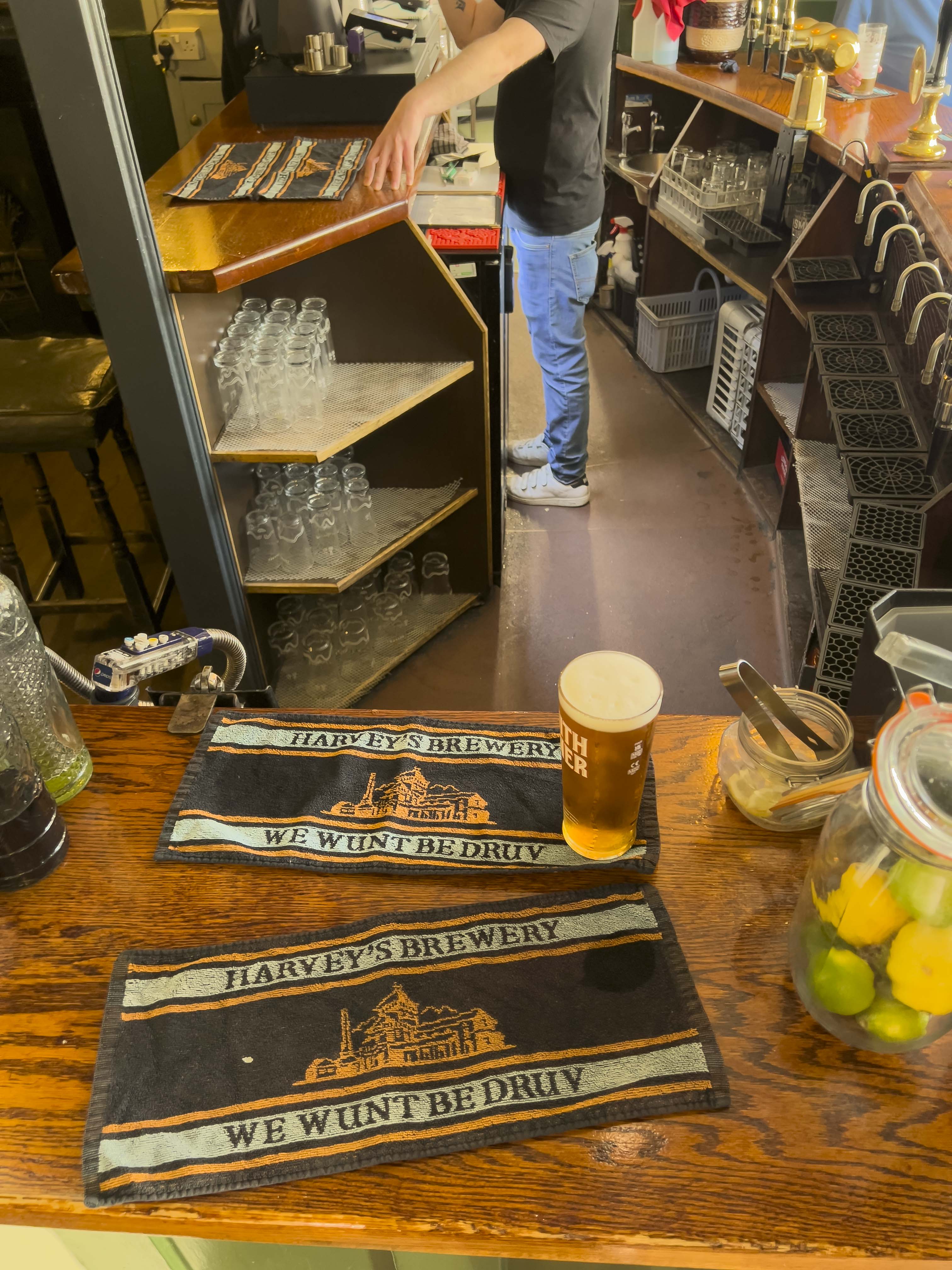 Inside the Lewes Arms