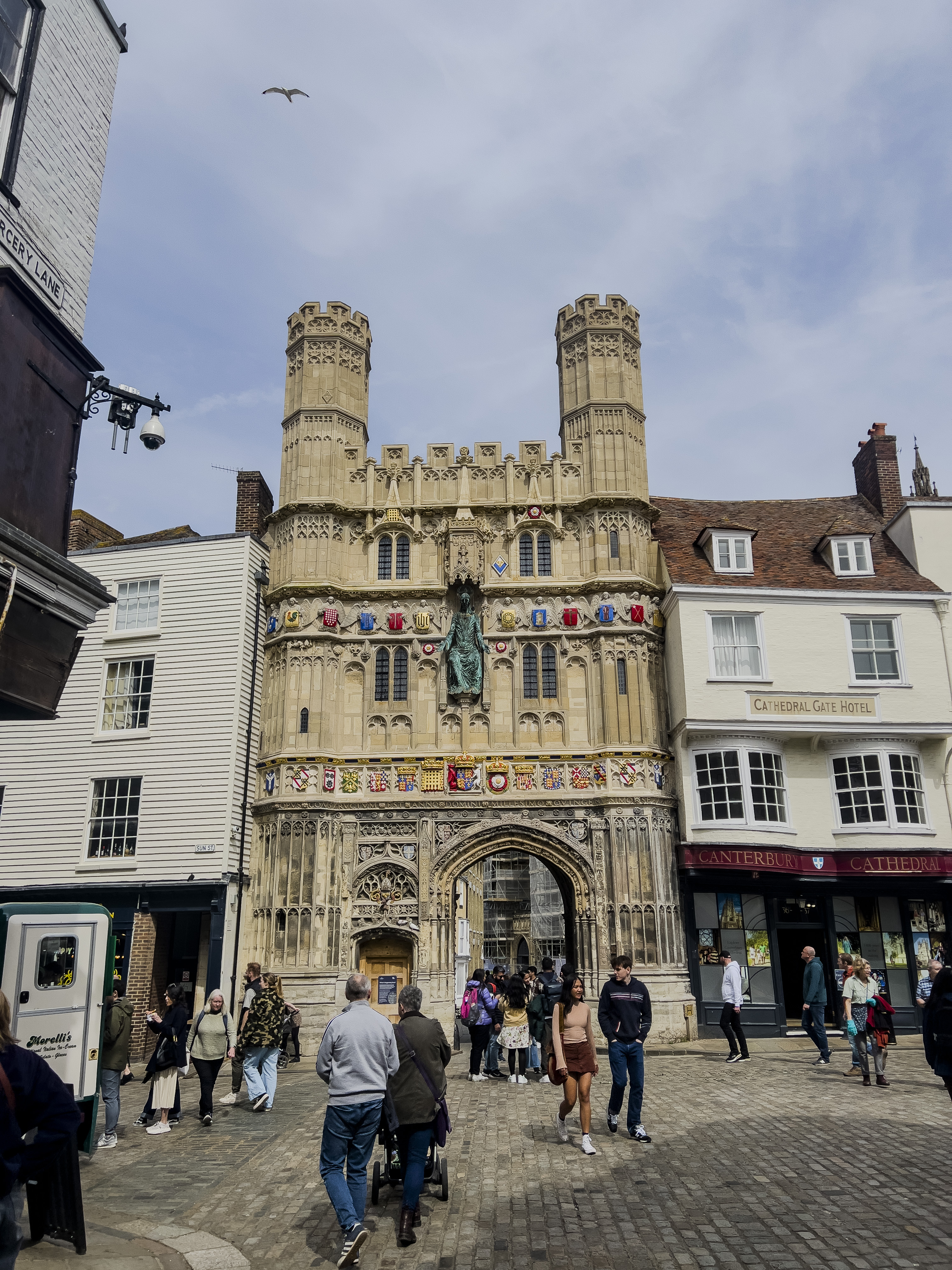 The Entrance to Canterbury Cathedral