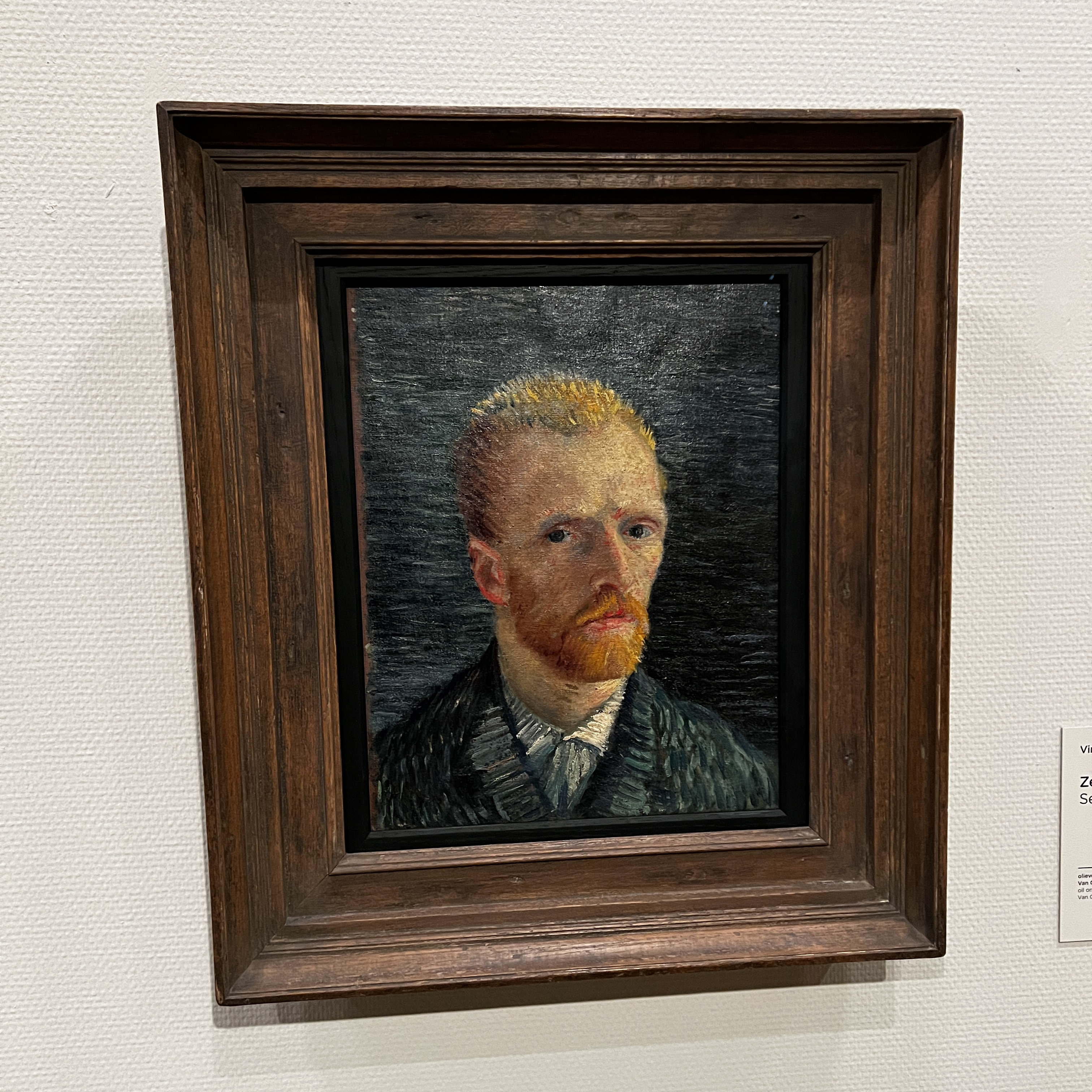 Van Gogh self portrait