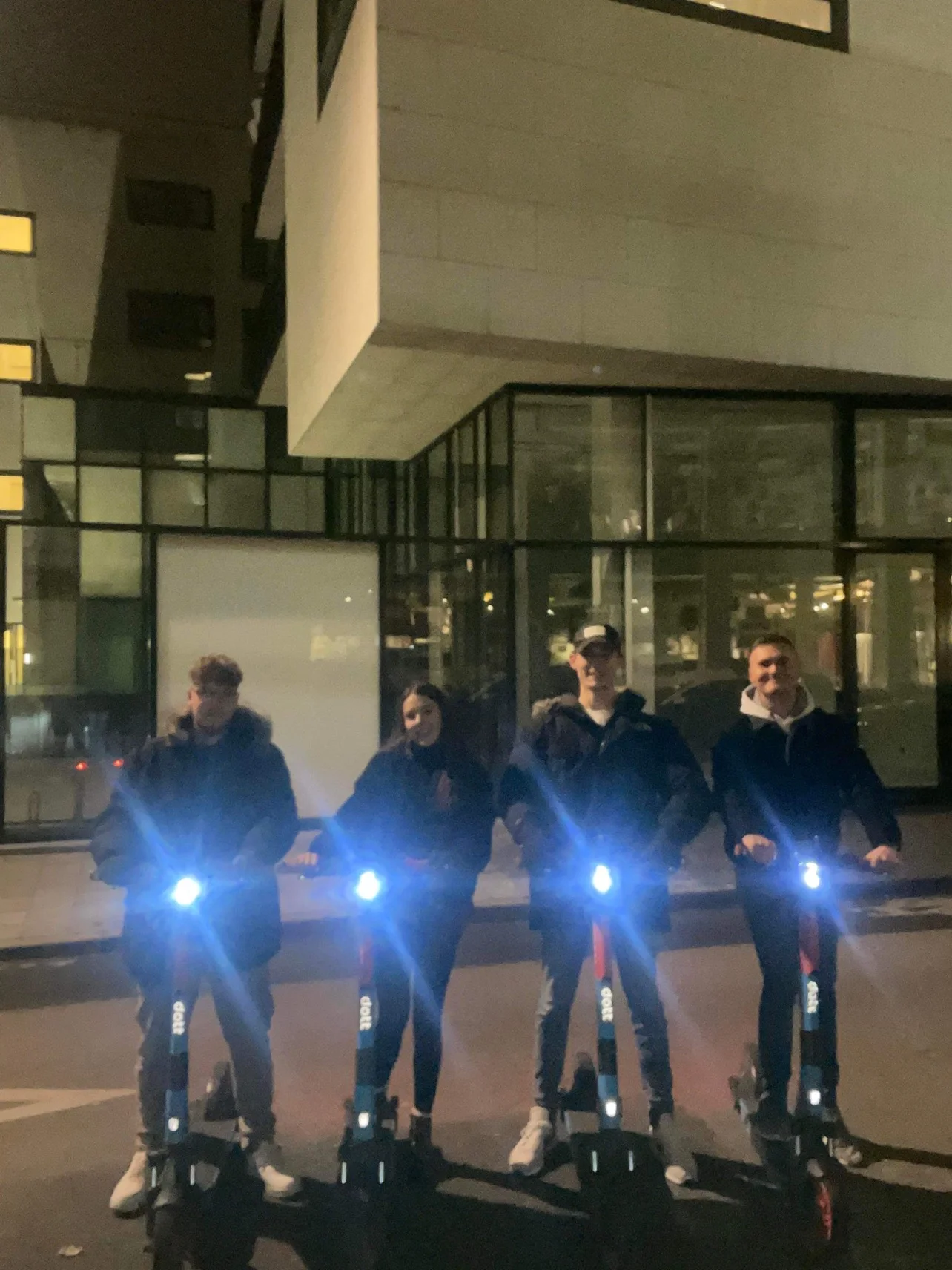 Brussels group scooter photo
