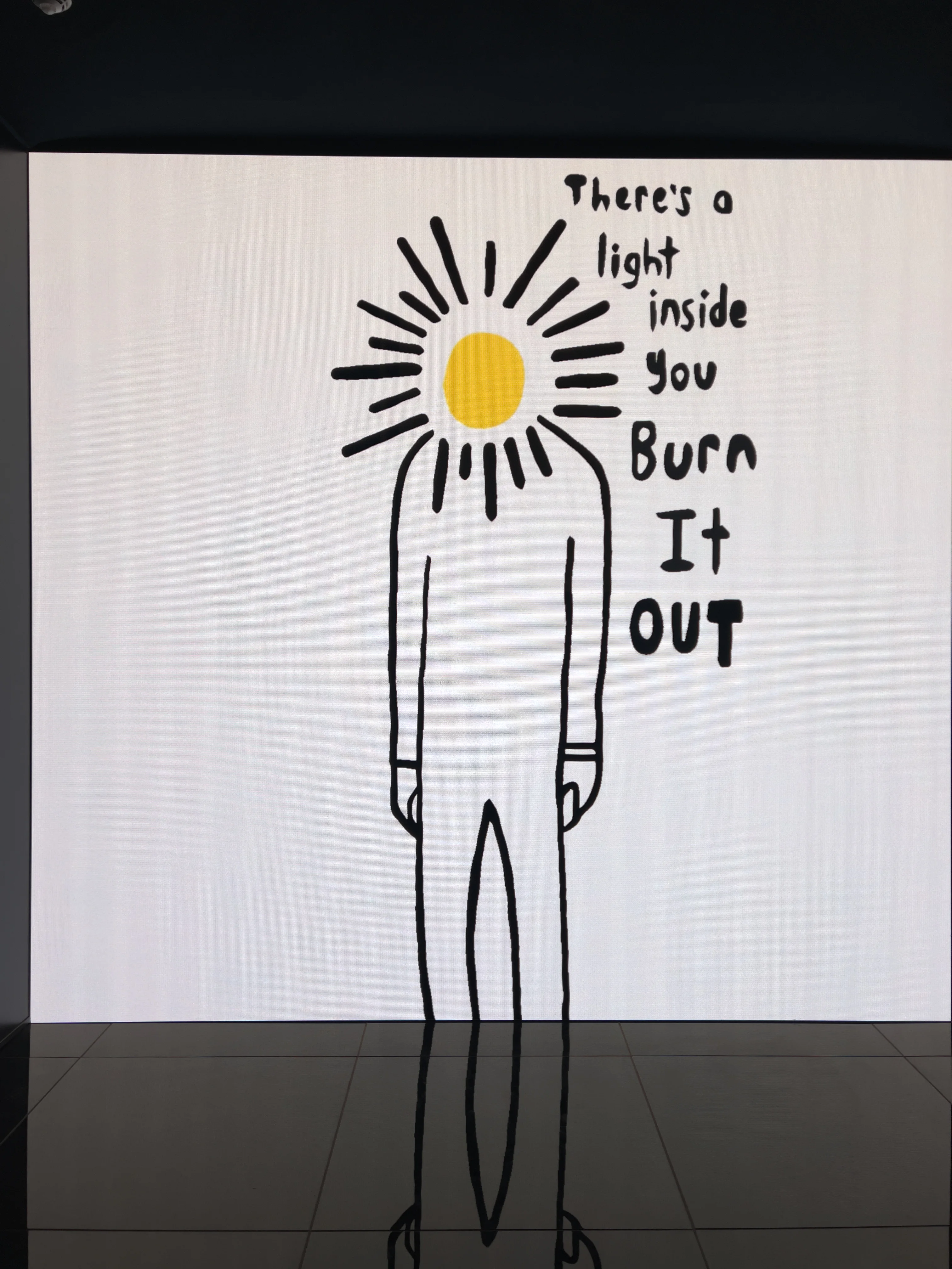 A piece by Robbie Williams