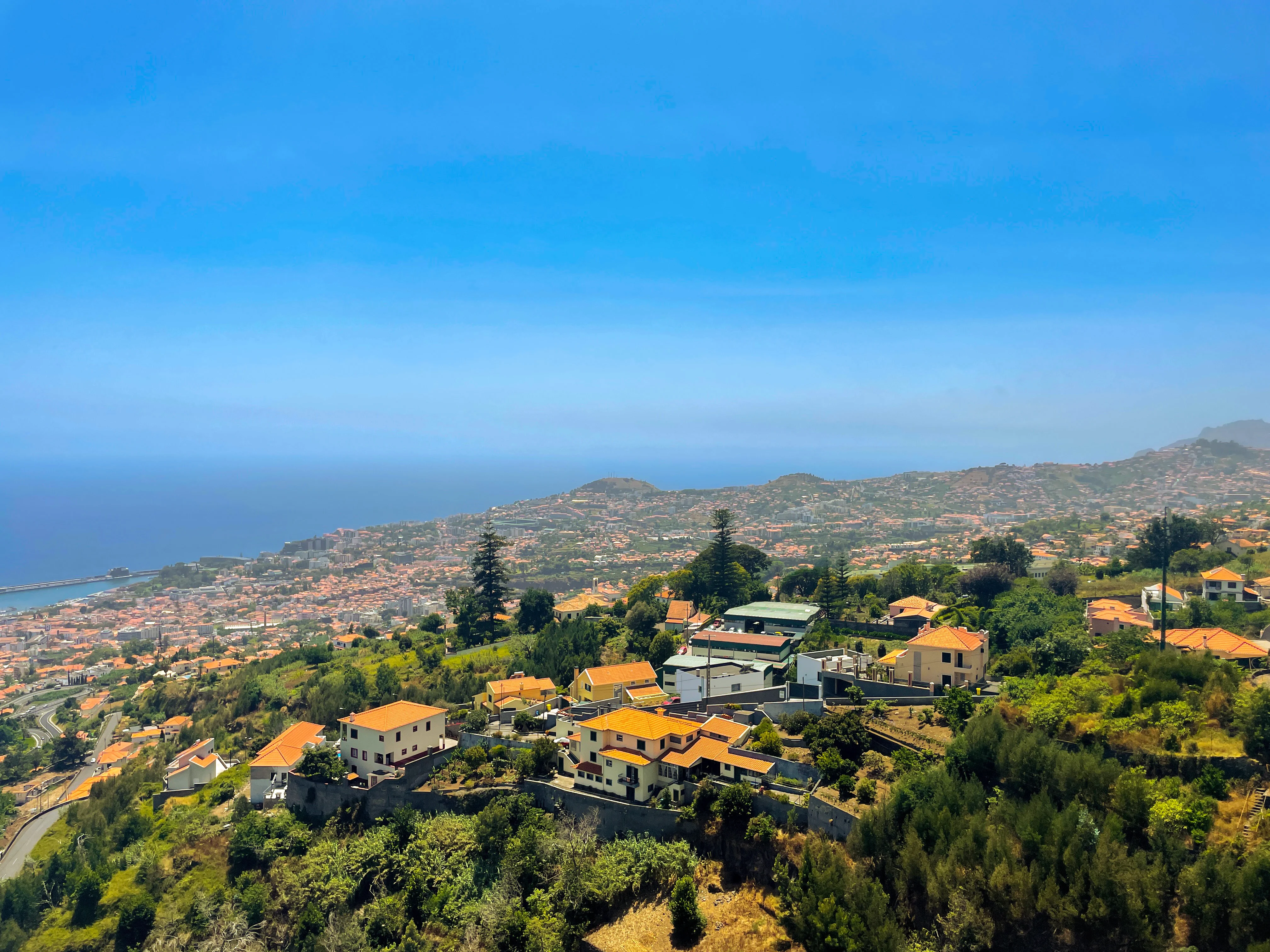 View over the city of Funchal, Madeira