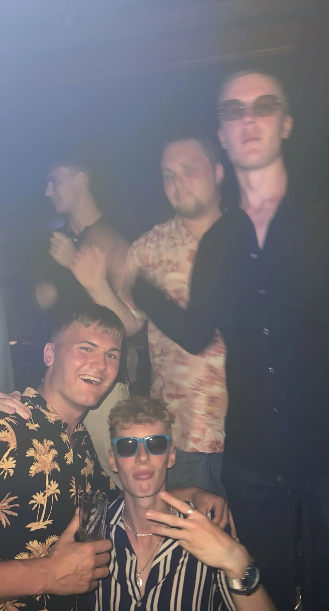 Start of the night out drinking in Salou